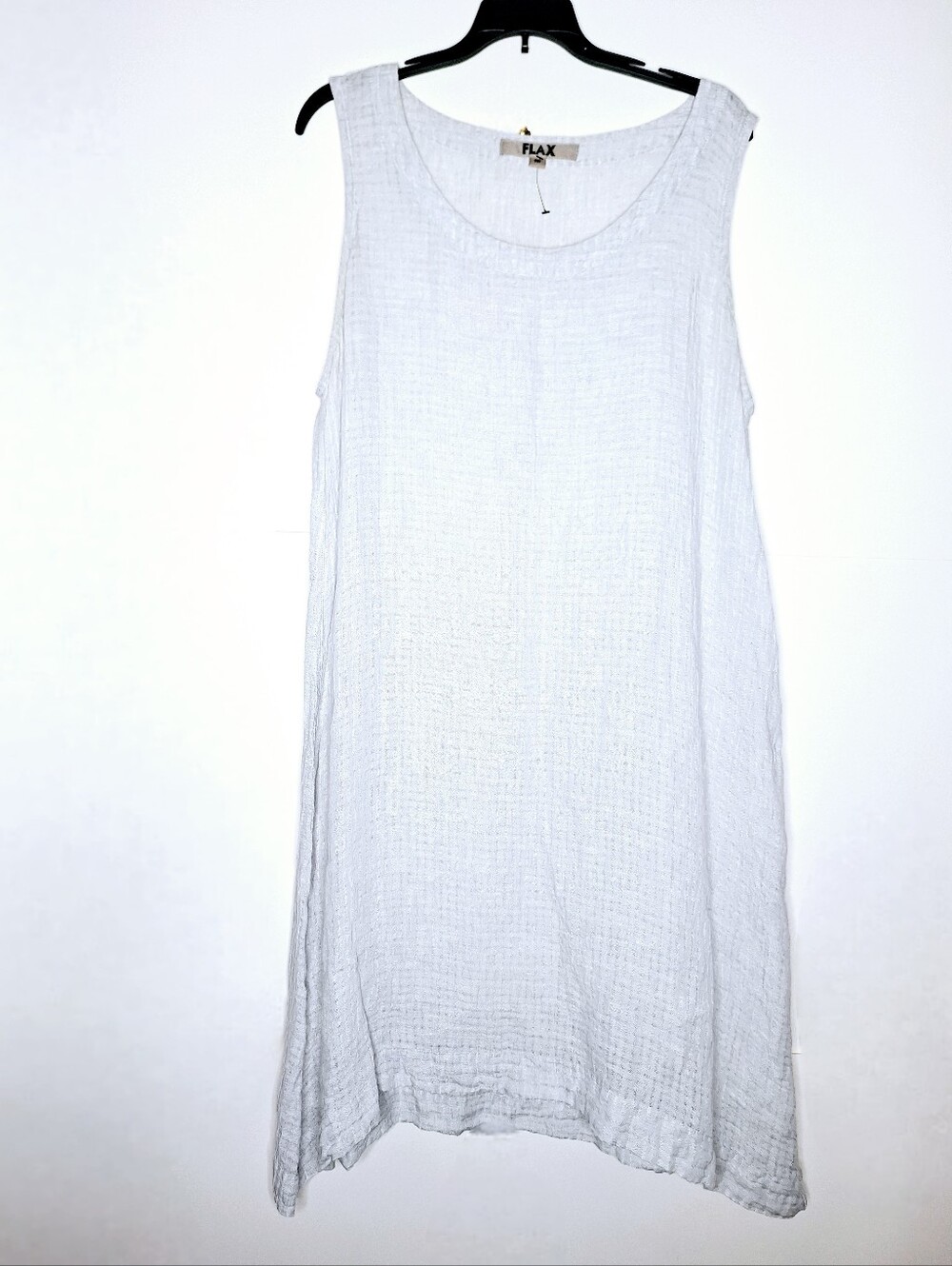 Flax"The Casual Rich Auntie" 100% linen coastal, lagenlook, longline tunic dress